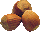 Three Hazelnuts